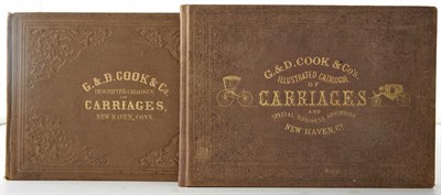 Lot 111 - [G. & D. COOK & CO.] Two trade catalogues of...
