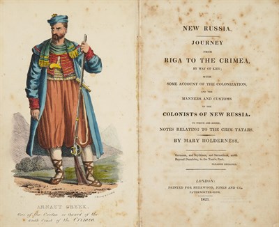 Lot 158 - HOLDERNESS, MARY New Russia. Journey from Riga...