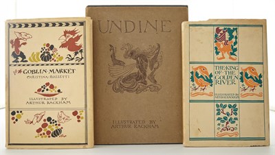 Lot 188 - RACKHAM, ARTHUR Three titles illustrated by...