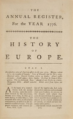 Lot 10 - [DECLARATION OF INDEPENDENCE] The Annual...