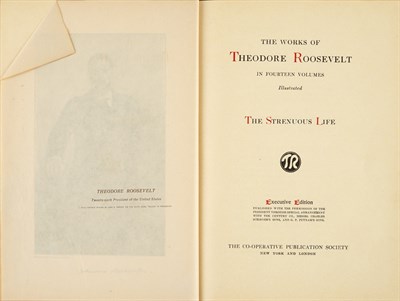 Lot 41 - ROOSEVELT, THEODORE Salesman's "dummy" for The...