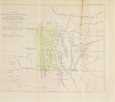 Lot 54 - [MEXICAN BOUNDARY SURVEY] Report of the...
