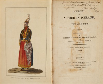 Lot 159 - HOOKER, WILLIAM JACKSON Journal of a Tour in...