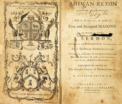 Lot 13 - [FREEMASONRY - DERMOTT, LAURENCE] SMITH,...