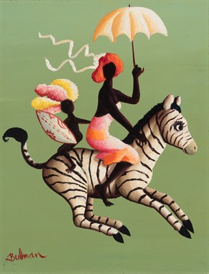 Lot 95 - Orville Bulman American, 1904-1978 Mere et...