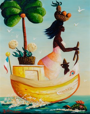 Lot 59 - Orville Bulman American, 1904-1978 Le Barque...