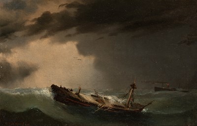Lot 27 - Thomas Birch American, 1779-1851 BRITANNIA to...