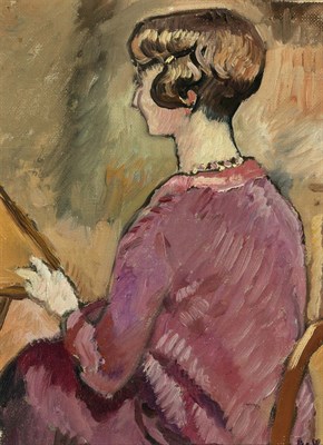 Lot 43 - Louis Valtat French, 1869-1952 Femme a la Robe...