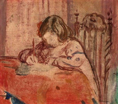 Lot 45 - Henri Lebasque French, 1865-1937 Le Devoir,...