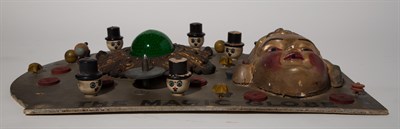 Lot 114 - 'The Magic Globe' Folk Art Carnival-style...