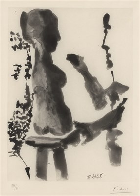 Lot 148 - Pablo Picasso SCULPTEUR DEVANT SA SELLETTE,...