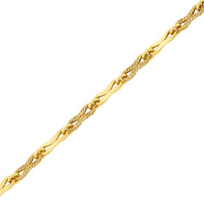 Lot 512 - Gold Link Bracelet, France