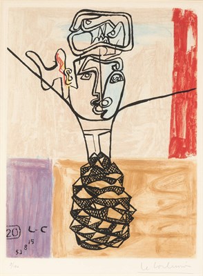 Lot 93 - Le Corbusier (1887-1965) UNITÉ XX Color...