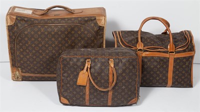 Lot 517 - Louis Vuitton Pet Carrier Bearing impressed...