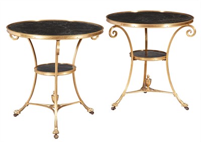 Lot 202 - Pair of Louis XVI Style Ormolu and Marble...