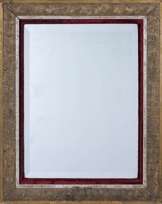 Lot 254 - Spider Web-Form Painted Wood Framed Mirror...