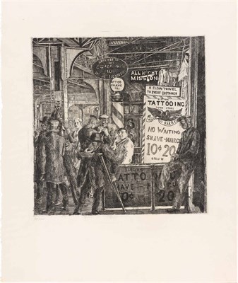 Lot 100 - Reginald Marsh (1898-1954)...