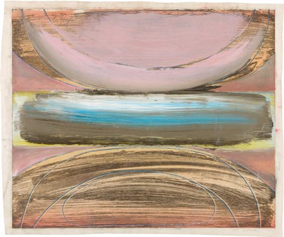 Lot 33 - Ed Clark (b. 1926) UNTITLED Color etching with...