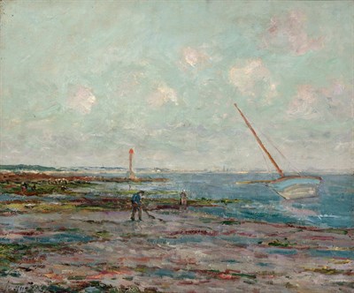 Lot 1017 - Maxime Maufra French, 1861-1918 Maree Basse a...