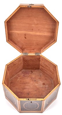Lot 431 - George III Inlaid Harewood and Satinwood Work...