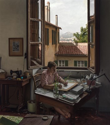Lot 1072 - Richard Maury American, b. 1935 Epipactis...