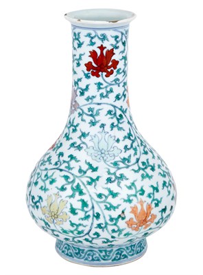 Lot 60 - Chinese Enameled Porcelain Vase Yongzheng Mark...