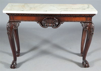 Lot 433 - George II Mahogany Side Table In the manner of...