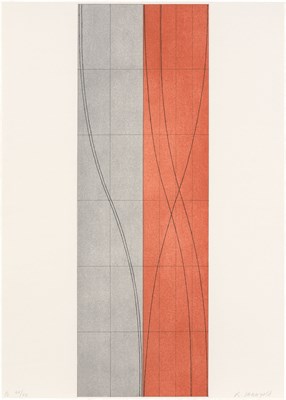 Lot 97 - Robert Mangold (b. 1937) DOUBLE COLUMN B Color...