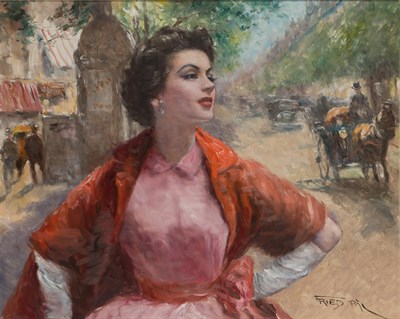 Lot 31 - Pal Fried Hungarian/American, 1893-1976 Audrey...