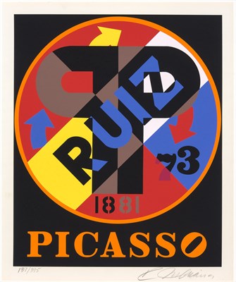 Lot 86 - Robert Indiana (1928-2018) PICASSO (SEE...