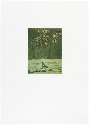 Lot 52 - Peter Doig (b. 1959) PELICAN; FIGURE BY A...