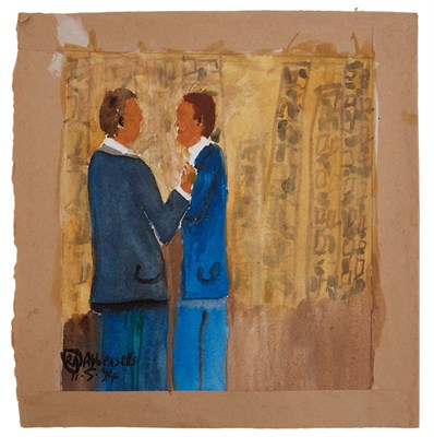 Lot 18 - Rowan Abbensetts American, 20th Century Two...