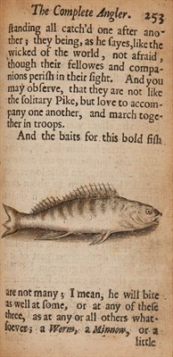 Lot 95 - [WALTON, IZAAK] The Compleat Angler or the...