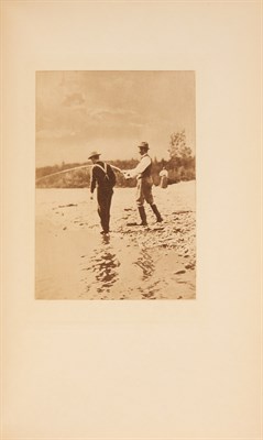 Lot 151 - DAVIS, EDMUND W. Salmon Fishing on the Grand...