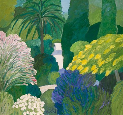 Lot 2042 - Roger Muhl French, 1929-2008 Jardin au...