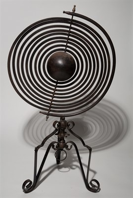 Lot 272 - Metal Armillary Sphere Low Floor Standing...