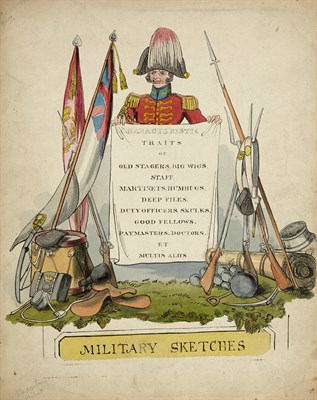 Lot 113 - [ALKEN, HENRY] Military Sketches:...