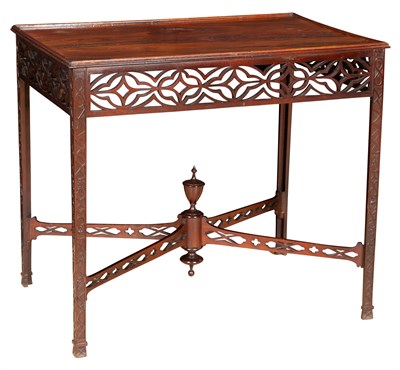 Lot 181 - George III Style Mahogany Tea Table Height 27...