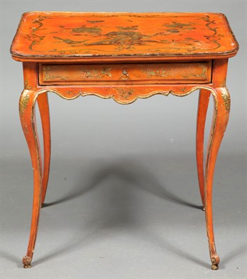 Lot 509 - Venetian Rococo Painted and Parcel-Gilt...