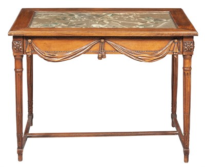 Lot 354 - Continental Neoclassical Beechwood and...