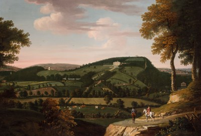 Lot 52 - Attributed to Thomas Bardwell A View of Haldon...