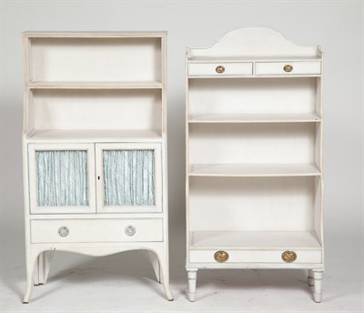 Lot 331 - Two George III Style Painted Standing...