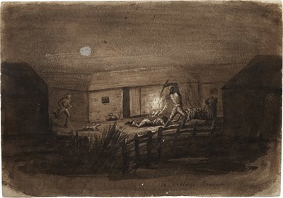Lot 153 - [D'OYLY, CHARLES-style of] Seven original...