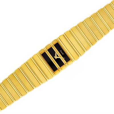Lot 140 - Gold 'Polo' Wristwatch, Piaget