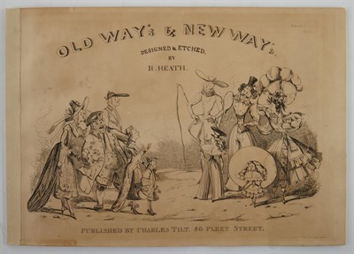 Lot 127 - HEATH, H.[ENRY] Old Way's & New Way's....