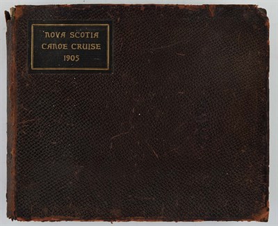 Lot 147 - [CANADA-CANOEING/ANGLING] Album titled...