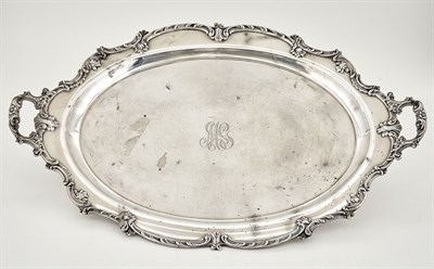 Lot 344 - Gorham Sterling Silver Two-Handled Tray 1903...