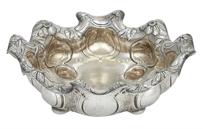 Lot 343 - Gorham Martelé Sterling Silver Bowl Lobed...