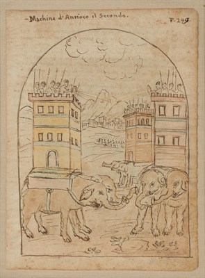 Lot 46 - Italian School 19th Century Machine d'Antioco...