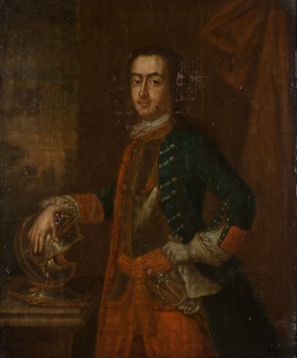 Lot 36 - German School, 18th Century Portrait of a...